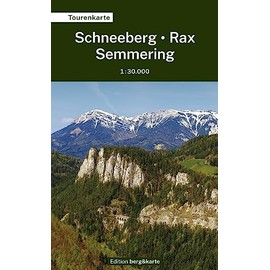 TopoMap Schneeberg-Rax-Semmering: Topografische Karte Maßstab 1:30.000
