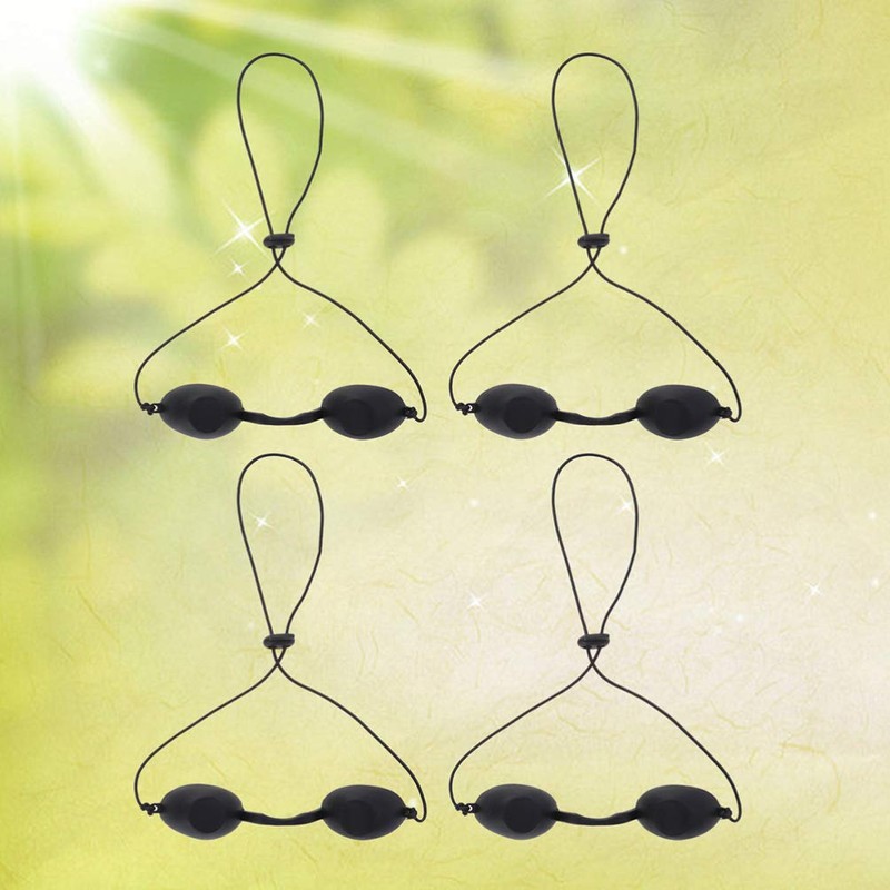 FOMIYES Light Goggles 4pcs Safety Tanning Goggles Flexible Eye Patch