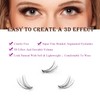 QDMEYEA DIY Eyelash Extensions 0.07mm D Curl 16mm Natural Single