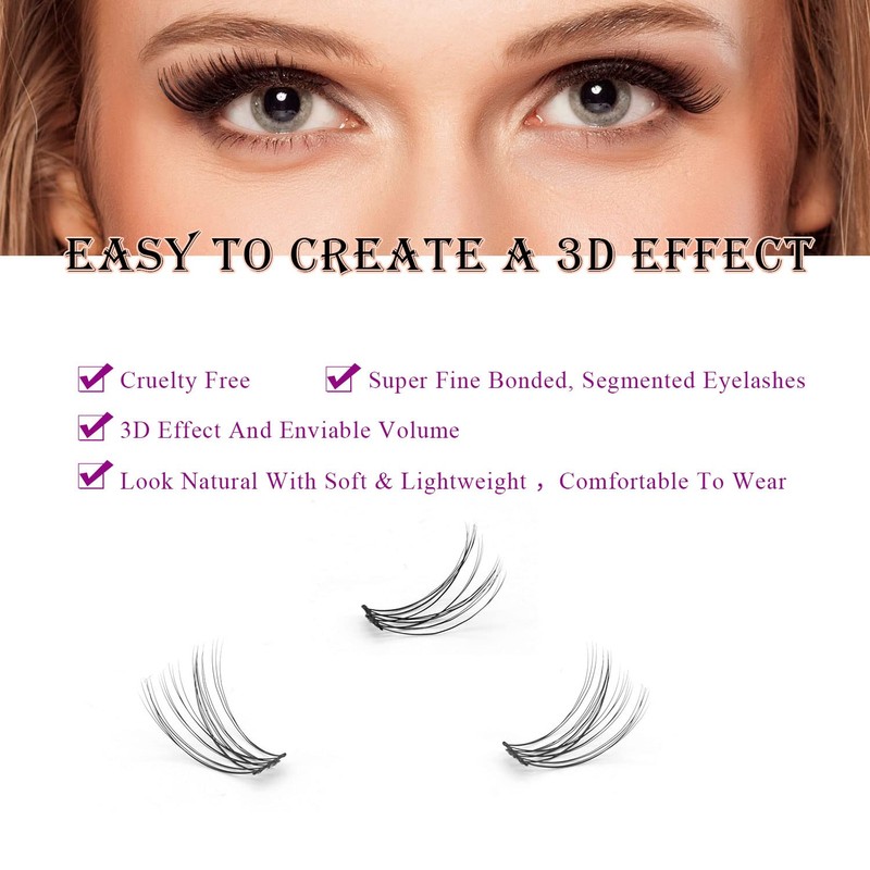 QDMEYEA DIY Eyelash Extensions 0.07mm D Curl 16mm Natural Single