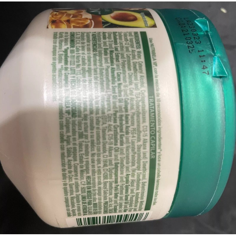 NutriBela10 NUTRIBELA 10 INGREDIENTES MASCARILLA/RESTAURACION/ REPAIR HAIR MASK