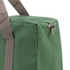 Canvas Wide Mouth Tool Storage Bag with Adjustable Shoulder Strap