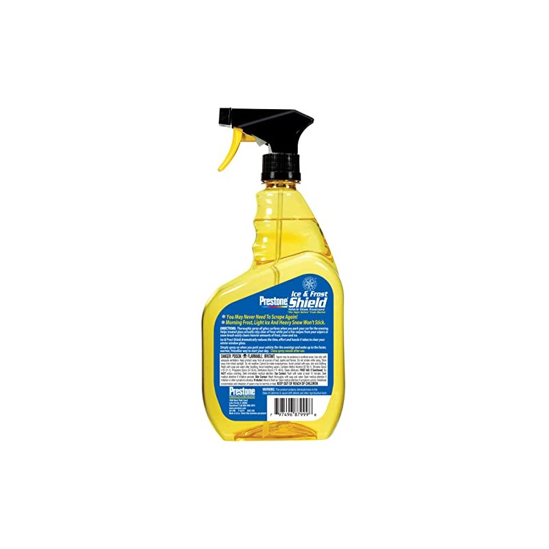 Prestone AS246 Ice and Frost Shield Vehicle Glass Treatment, 32