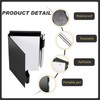 Chinco 4 Pieces Metal Pocket Notebook Portable Aluminum Notepad with