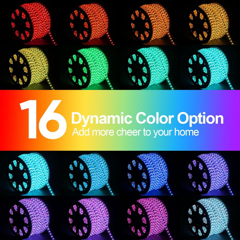 100 FT Waterproof Led Strip Lights for Outdoor Indoor, Cool