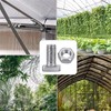 50 Sets Greenhouse Nuts and Bolts, M6 x 12mm Aluminium