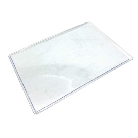 PCL Media ltd® Vaccination Card or Credit Card Holder Protector Sleeve, Protect Your Bank Card, ID Card, Membership Card or Oyster Card (Pack of 1)