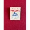 1968, Richard Nixon, "Un-Used", "NIXON'S THE ONE!" Matchbook (Scarce/Vintag
