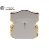 Ceramica Rambleña Salt Shaker Kitchen Salt Shaker with Wooden Lid