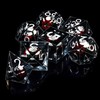 SIQUK DND Dice Set of 7 Dice Game Dice Liquid