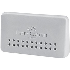 Faber-Castell Grip 2001 Eraser – 187164 Edge Writing Instrument, Pack of 1, Grey