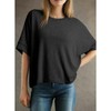 Dokotoo Women's Tops for Women 2025 Loose Oversized Basic Tee