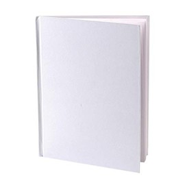 ASHLEY PRODUCTIONS White Blank Books with Hardcovers 6" W x 8" H (6 Books/Pack) (Original Version) (1)