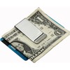 VERALY.MX Set 2 Clip Para Billetes Plateado Tarjetas 3 Divisiones