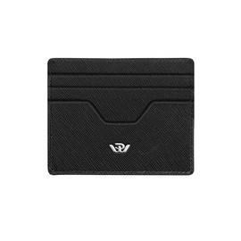 Philip Watch Men's Leather Card Holder, Black, Card Holder Collection - SW82USS2302