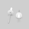 NOLDAR Aluminium Blind Rivets with Large Head Pop Rivets Size