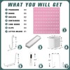 MULSAME Pegboard Combination Kit, 25.2" x 25.2" Wall Mounted Storage