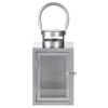 Esschert Design Wall Lantern Silver-Coloured 23 cm - Metal and