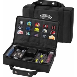 Casemaster Classic Nylon Dart Carrying Case for Steel and Soft Tip Darts, Holds