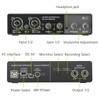 USB Audio Interface, LiNKFOR 2i2 Audio Interface for PC 24