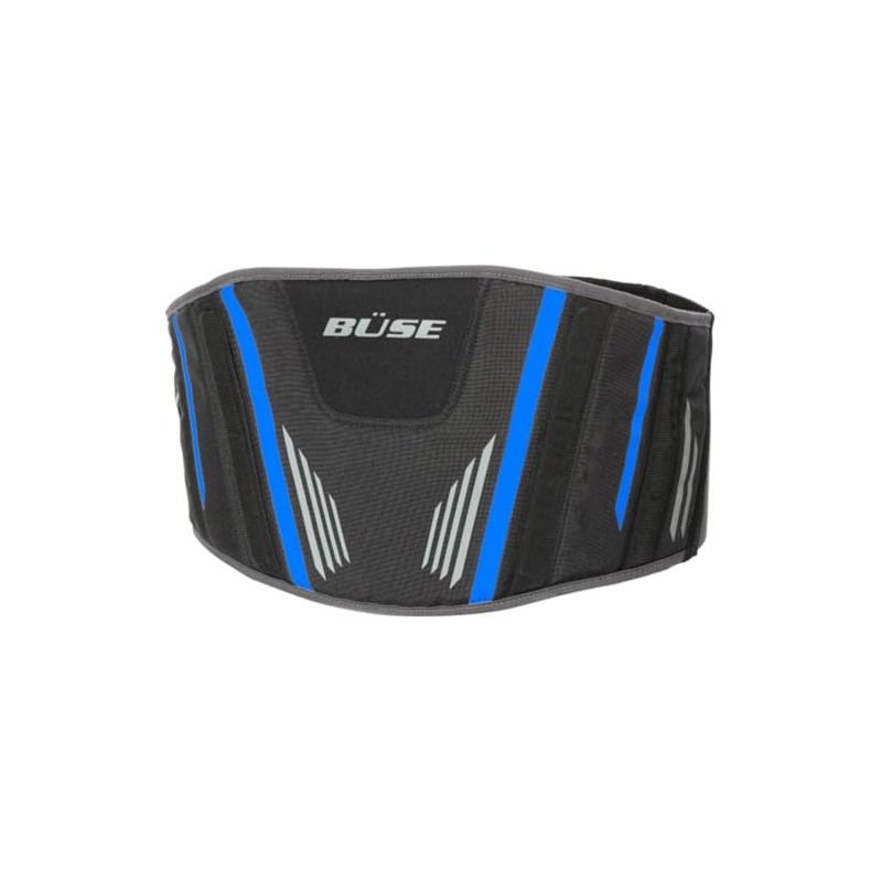 Kidney Belt Ride Kidney Warmer Black/Blue Motorcycle Kidney Belt