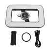 Ring Light with Tripod Stand, 2500-6500k Dimmable LED Light Selfie