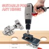 Concealed Hinge Gauge 35 mm Drilling Template Pot Hinge Drill