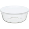 iwaki KBC4150-W1 Heat Resistant Glass Storage Container, Medium, 28.7 fl