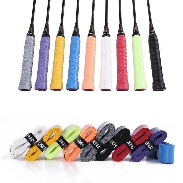 YINKE Grip Tape, Set of 10, Tennis, Badminton & Golf,