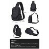 Cenvins One Shoulder Bag, Men's, Women's, Body Bag, Chest Bag,
