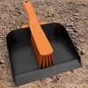 Workforce NEW HEAVY DUTY METAL DUSTPAN AND BRUSH STRONG STEEL