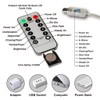 HXWEIYE 120LEDs Multicolor Photo Clips String Light, 40Ft Fairy Light