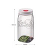 Lock & Lock 1 Litre Door Pocket Canister, 8.5 x
