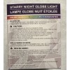 Globe Starry Night Globe Light Multi Color Changing 7 Colors