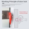 Pocket Travel Door Safety Lock Latch Home Hotel Apartment Securityl