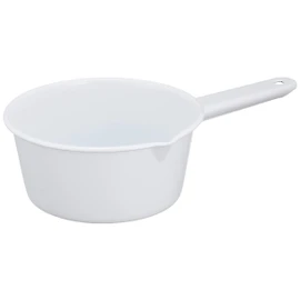 Posh Living enameled Steel Saucepan Saucepan L White 541L