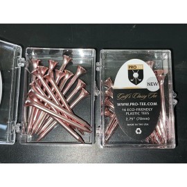 PROTEE 32 Eco Friendly plastic tees Shiny Baby Pink made in the USA