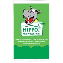 Hippo 7 The Water Saver. Save Water Every time You Flush