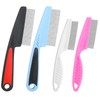 4 Pcs Lice Comb for Women Dandruff Comb Fine Tooth
