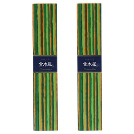 Kayuragi Osmanthus Kinmokusei Sticks, Set of 40 Incense Sticks, Incense Sticks, Nihon Kodo, Made in Japan, Paulownia Box