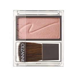 Cezanne Cheek Blush 01 Foggy Rose, 0.08 oz (2.2 g), Rose Pink Color, Domestic Teak