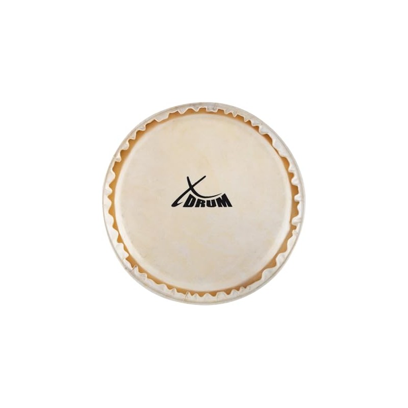 XDrum Bongo Fur 6 Inch Natural Fur for Bongo Drum
