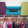 PATIKIL Fabric Collapsible Storage Bin 10.2 x 7.5 x 6.3