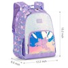 Choco Mocha Unicorn Backpack for Little Girls, Kids Pre Kindergarten