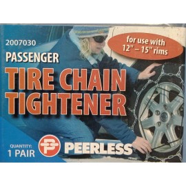 Peerless Car Tire Chain Rubber Tightener Adjuster Tensioner #2007030, 1 pair