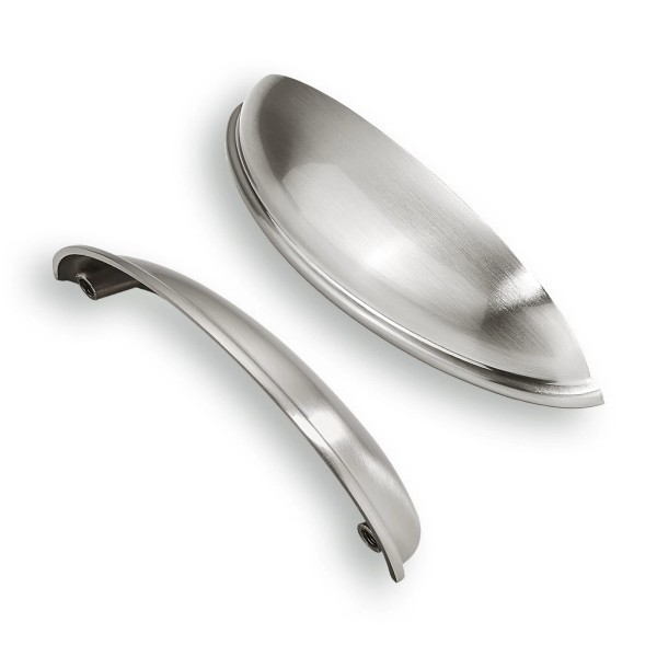 Cabdm 2 Pack 5" Drawer Pulls Brushed Satin Nickel Cabinet