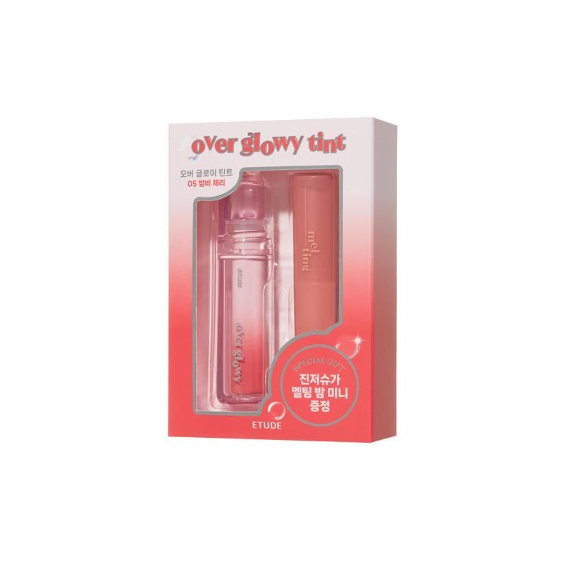 ETUDE Over Glowy Tint 3g - [SET] 05 Bambi Cherry
