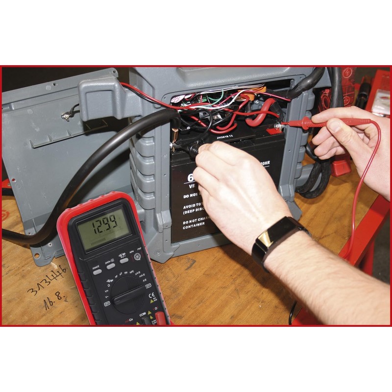 KS Tools 150.148 Automotive Multimeter Including Test Probes