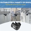 Marine Rail Cup Holder with 360 Degree Rotation Adjustable Clamp,Clamp