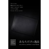 RATOM Men's Business Card Holder, Top Model (Natural Sheep Leather,